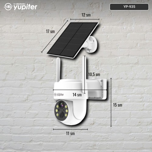 YP-935 PTZ/4G/WIFI/4MP/3.6/Solar