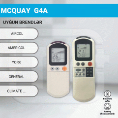 AIRCOL / AMERICOL G4A Kondisioner Pultu | McQuay / YORK G4A