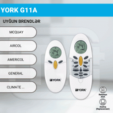 York / McQuay G11A Kondisioner Pultu | HC-G11A