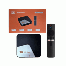 Glibabiqbox TX10 Pro Android TV Box, 8K, Google TV, Voice Control, RAM 4GB, ROM 32GB, WiFi 5, BlueTooth, IPTV