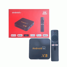 OpenBox Gold X5 Android TV Box, 8K, Voice Control, RAM 2GB, ROM 16GB, WiFi 2.4/5GHz, BlueTooth, IPTV