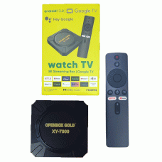 OpenBox Gold XY-7000 Android TV Box, 8K, Google TV, Voice Control, RAM 2GB, ROM 16GB, WiFi 5, BlueTooth, IPTV